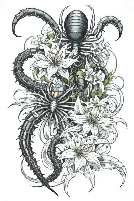 Tokyo Ghoul Centipede And Spider Lily