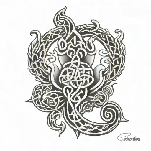 Handprint Celtic Knot