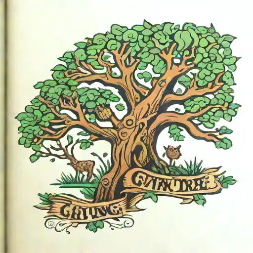 The Giving Tree Kids Book Open In Front