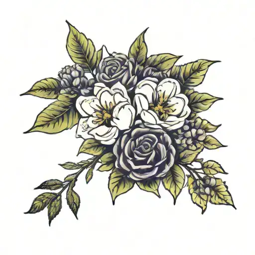 Birth Flower Bouquet