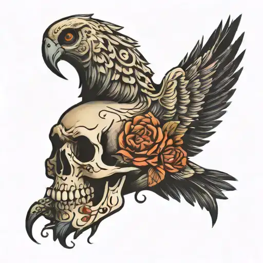Skull Shaped Bird
