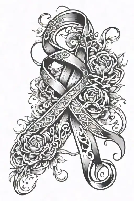 Multiple Cancer Ribbon