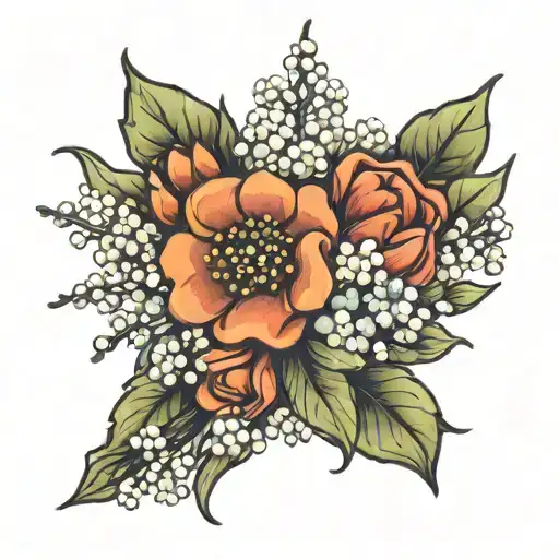 Baby Breath Flower Bouquet