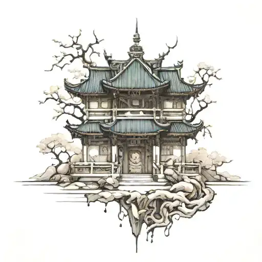 Abandoned Chinese Temple