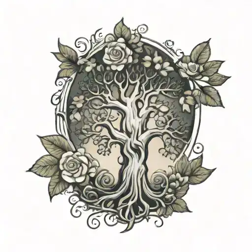 Family Tree Arm Sleeve