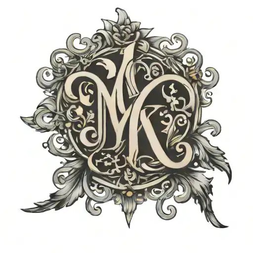 Small Tattoo For My Sister Moira K Jack Initials On My Forearm For A Guy