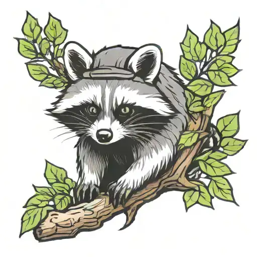 Tree Worker Raccoon