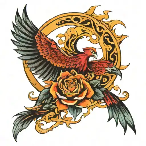 Phonix And Sun Rising