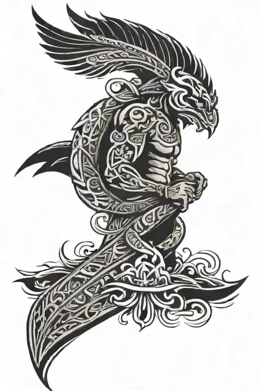 Polynesian Filipino Wakeboard