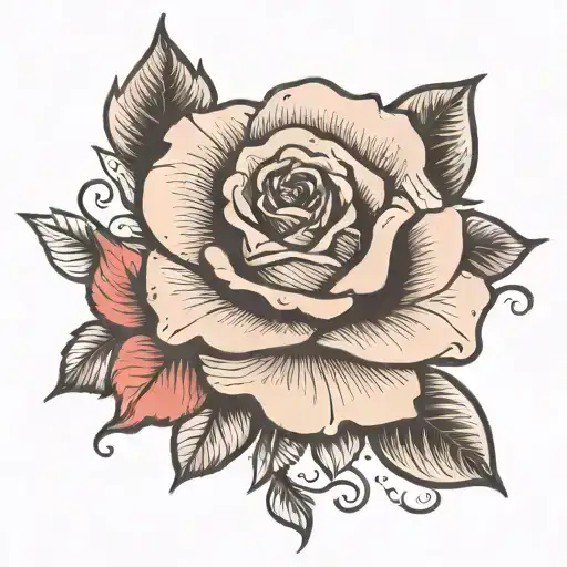 Rose With Text Written