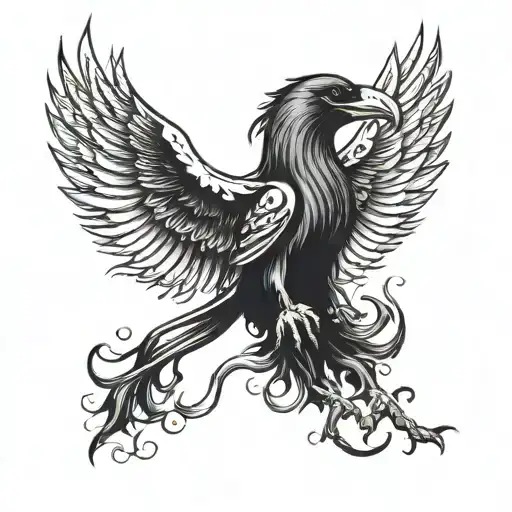 Raven Grim Reaper Horse