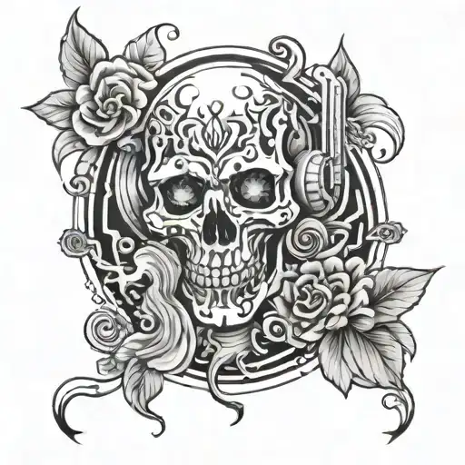 Thougth Line Tattoo Design Featu