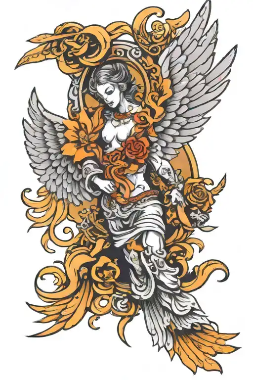 Fighting Good Angel Wings