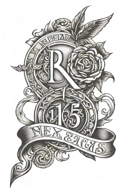 Roman Numbers 1979 And 1965 Year