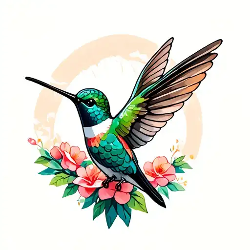 Lego Hummingbird Perched