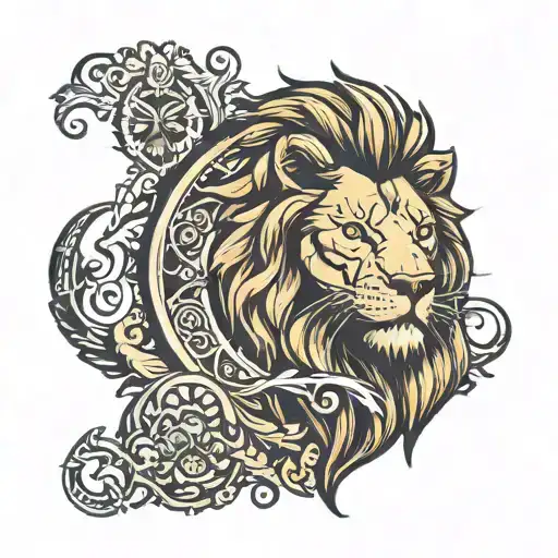 Lion With The Name Harley