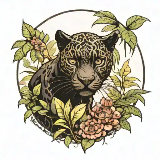 Black Panther Jungle Scene