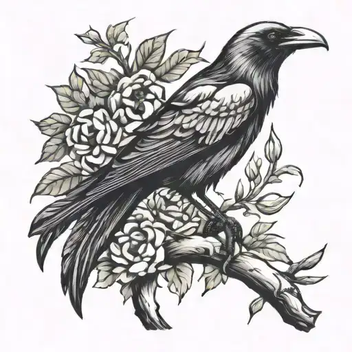 Raven Tree Memento Mori