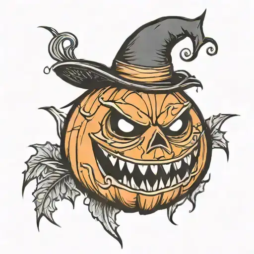 Easy To Draw Halloween Jack O Lantern