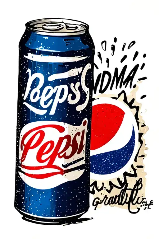 Pepsi Can That Says Grandma Instead Of Pepsi