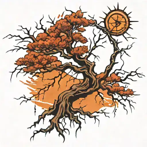 Lightning Tree Compas