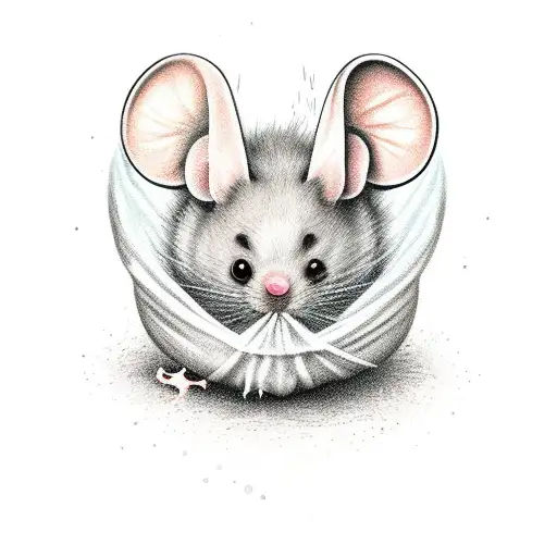 Cute Halloween Mouse