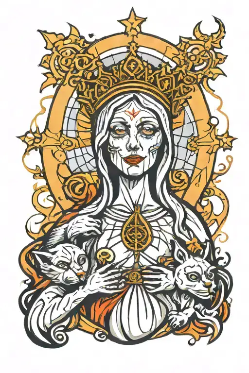 Pierced And Tattooed Psychopathic Mother Mary
