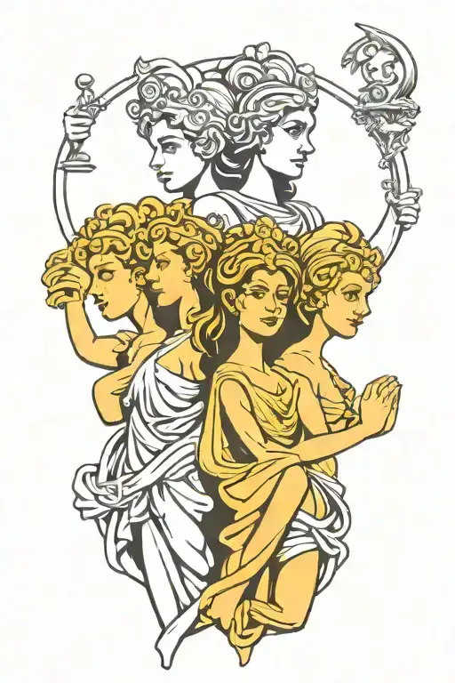 3 Greek Godesses Of Faith And Destiny