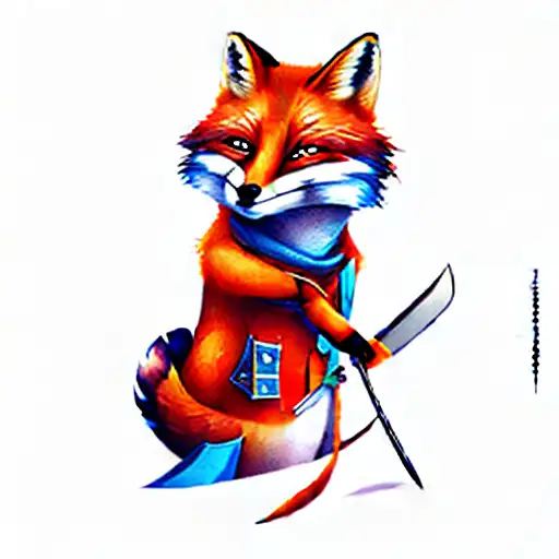 A Fox With A Sword