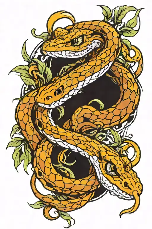 Snake Thorn Vines Angeles Eyes