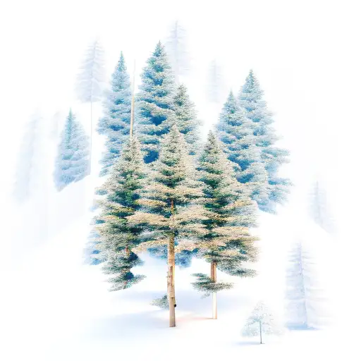 Tree Forest With Some Objects