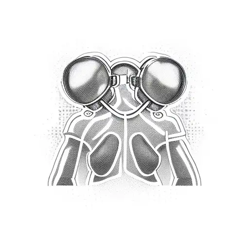 Kids With Gasmasks Backpiece