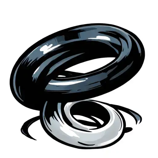 2 Black Rings On The Arm