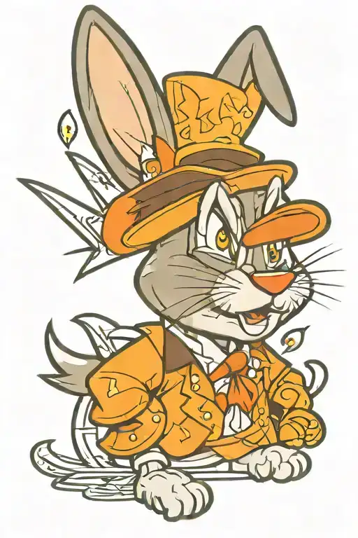 Gangster Bugs Bunny