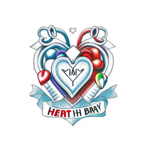 Heart With Mom And Dads Birthdays