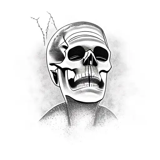 Frankenstein Skull