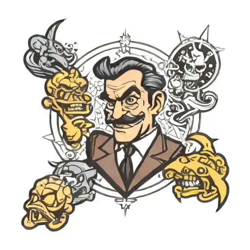 Patibulaire Disney Mafia Boss