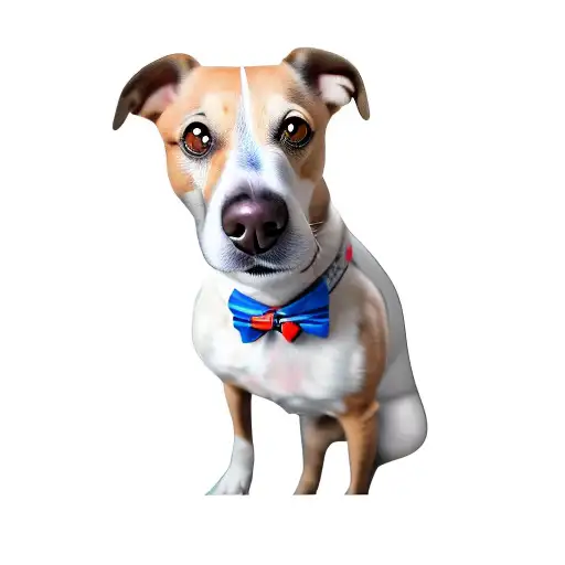 A Dog Wearing A Bow Tie