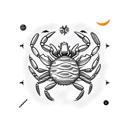 Cancer Astrology With Crab