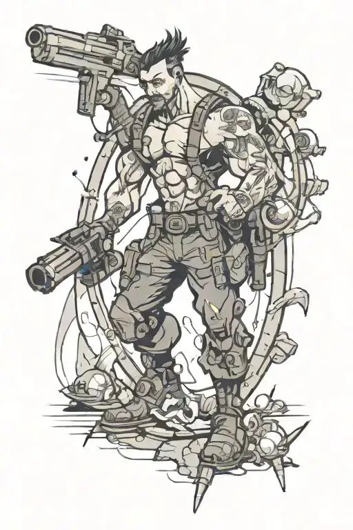 Weapon Guy And The Mirror