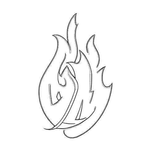 A Fire Logo