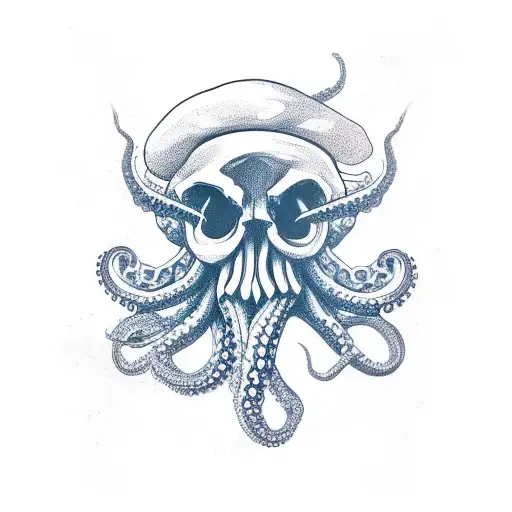 Skull Octopus