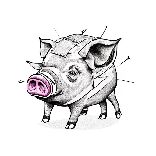 Futuristic Evil Pig