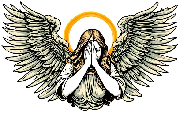 Religious Woman Praying