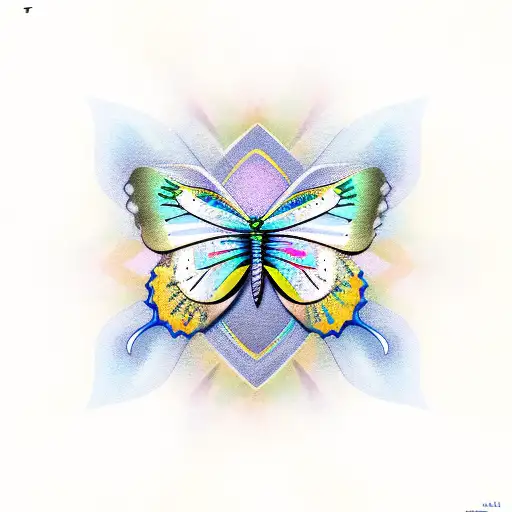 Butterfly With A Name & Date
