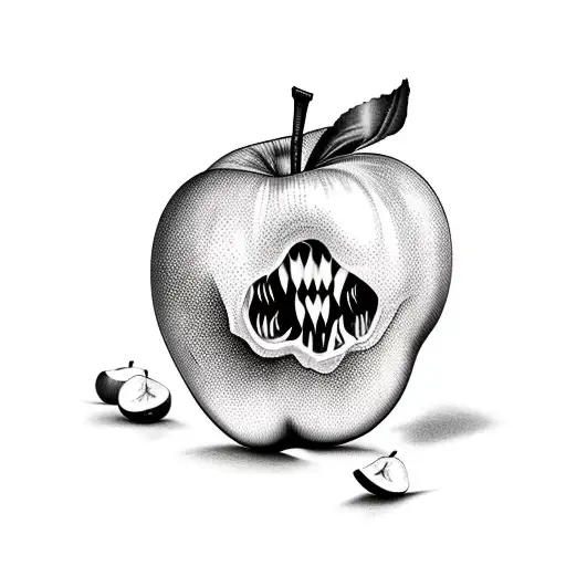 Rotten Scary Gross Apples