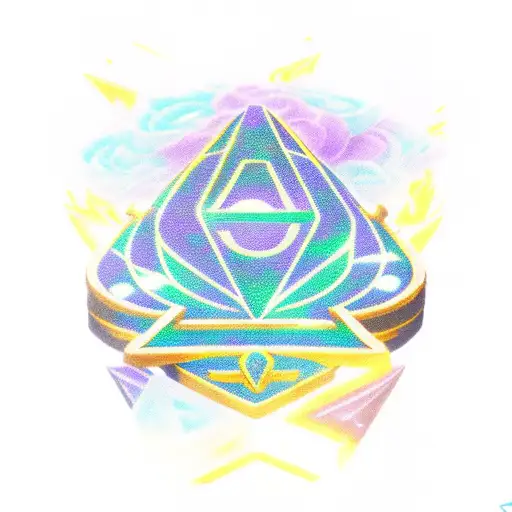 Hearthstone Avec Une Fleur De Lotus Et La Tri-force