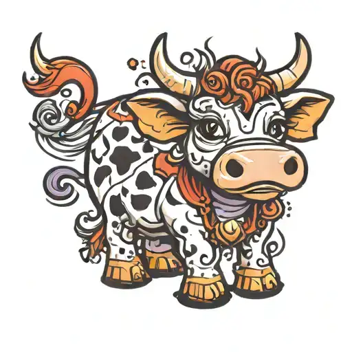 Cute Cow Goth