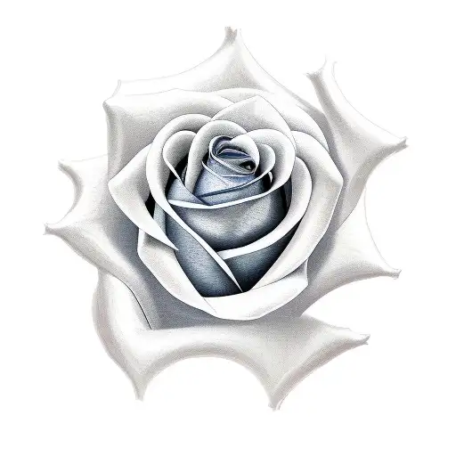 Rose Stem With 3 Broken Hearts