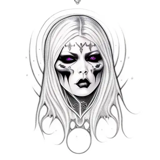 Gothic Woman Heavy Metal